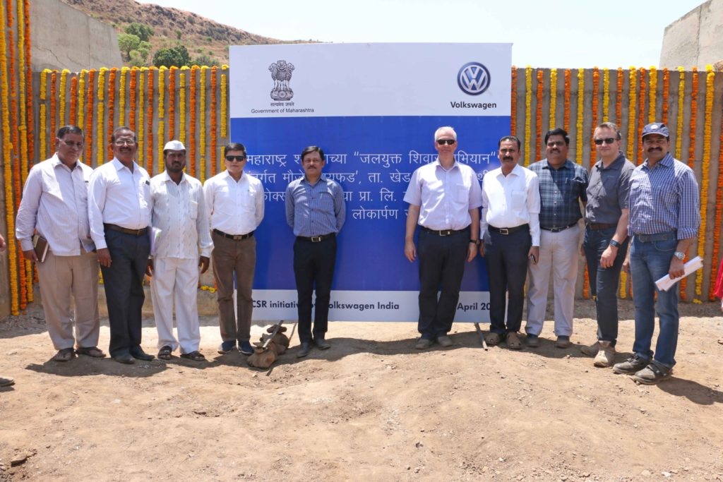 Volkswagen CSR project in Naiphad'