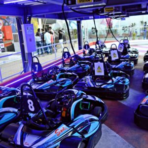 go Karting at Smaaash Mumbai Sky Karting