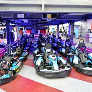 go Karting at Smaaash Mumbai Sky Karting