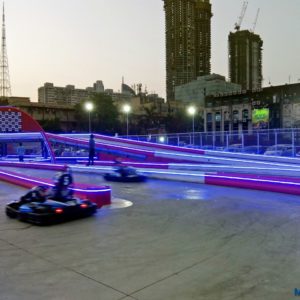 go Karting at Smaaash Mumbai Sky Karting