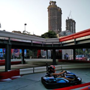 go Karting at Smaaash Mumbai Sky Karting