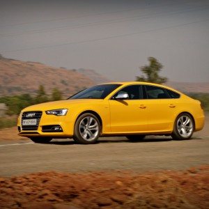 new  Audi S action