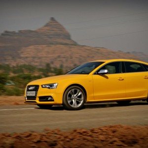 new  Audi S action