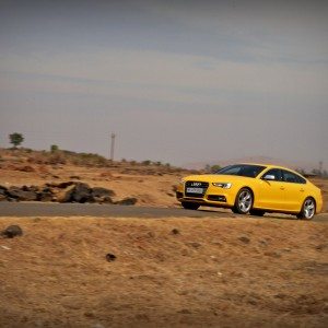 new  Audi S action
