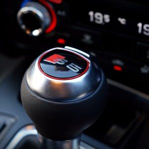 new Audi S shifter stick