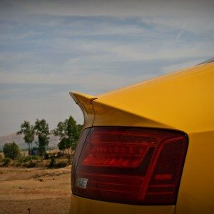 new Audi S spoiler