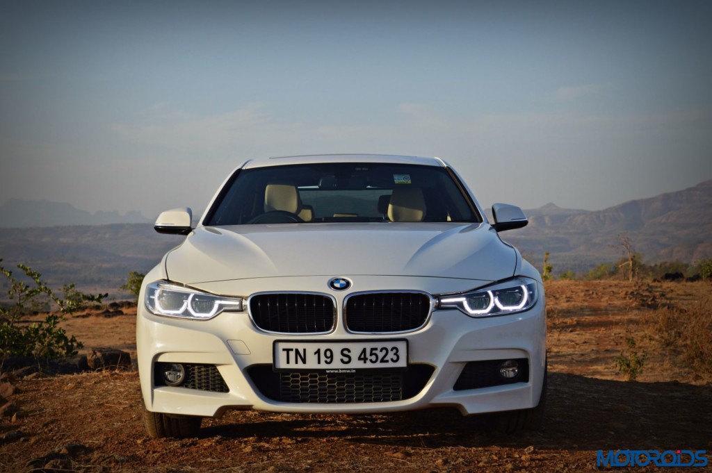 2016 BMW 320d India front white