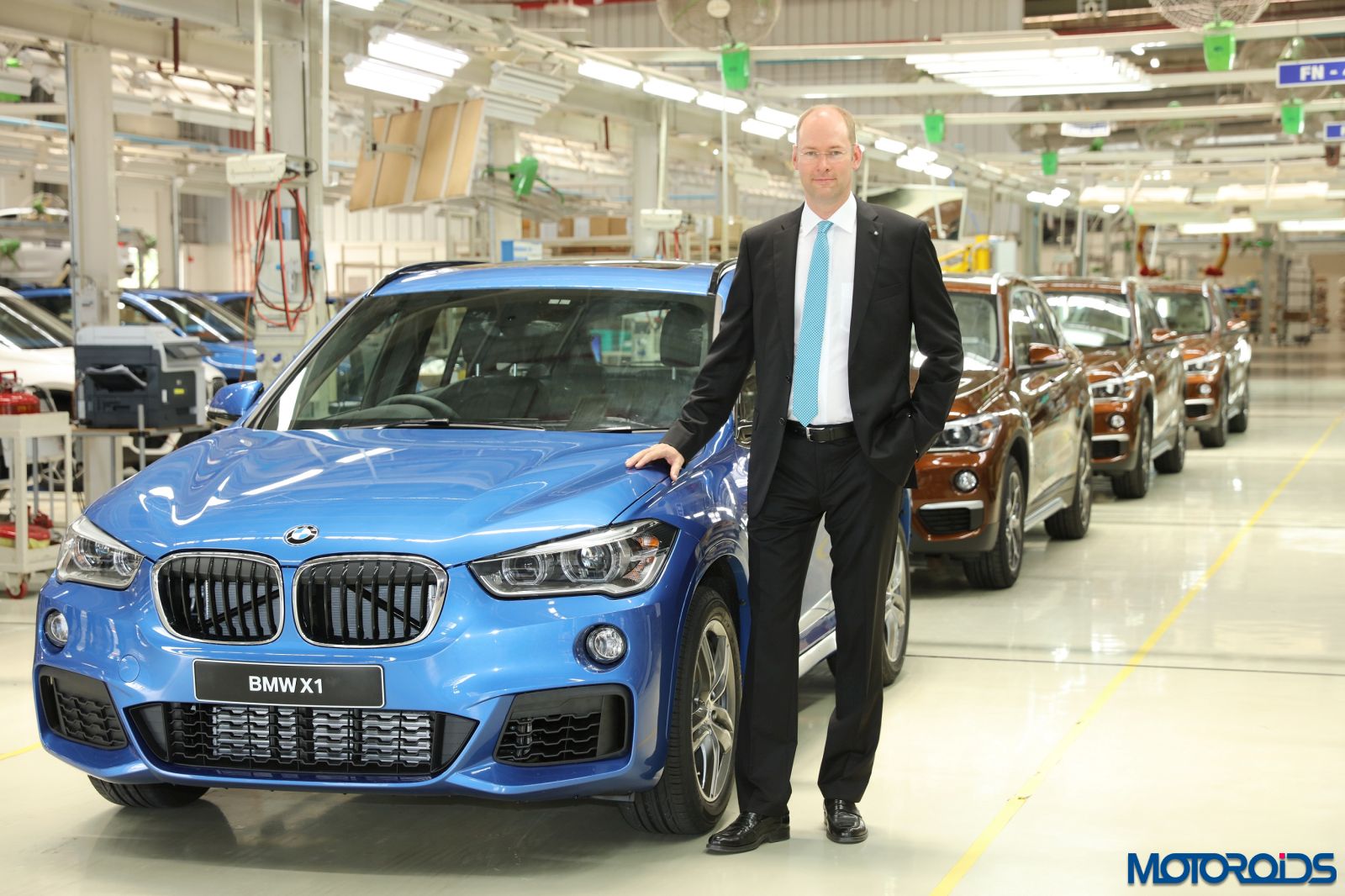 2016 BMW X1 rolls out from Chennai plant