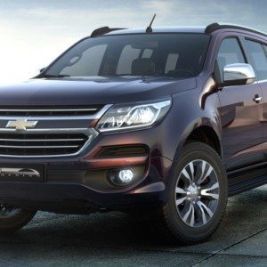 Chevrolet Trailblazer face lift