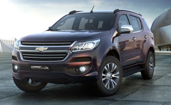 Chevrolet Trailblazer face lift