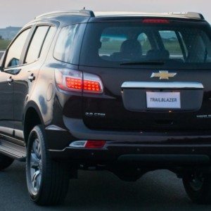 Chevrolet Trailblazer face lift