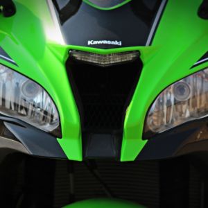 Kawasaki Ninja ZX R Review Details Headlight RAM Air Intake