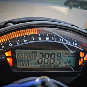 Kawasaki Ninja ZX R Review Details Instrument Cluster