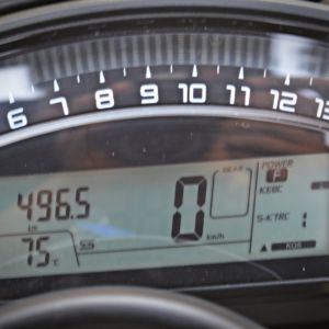 Kawasaki Ninja ZX R Review Details Instrument Cluster