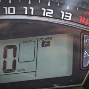 Kawasaki Ninja ZX R Review Details Instrument Cluster