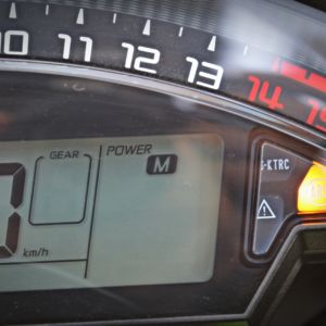 Kawasaki Ninja ZX R Review Details Instrument Cluster