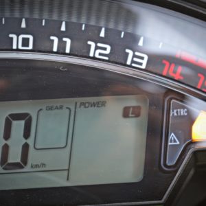 Kawasaki Ninja ZX R Review Details Instrument Cluster