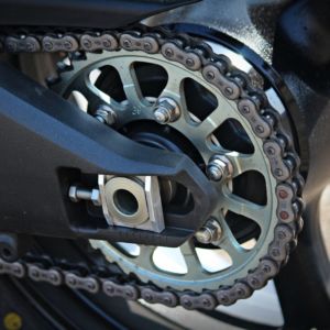 Kawasaki Ninja ZX R Review Details Rear Sprocket