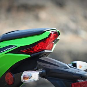 Kawasaki Ninja ZX R Review Details Tail Light