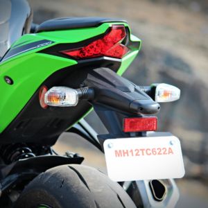 Kawasaki Ninja ZX R Review Details Tail Light