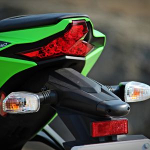 Kawasaki Ninja ZX R Review Details Tail Light