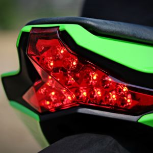 Kawasaki Ninja ZX R Review Details Tail Light