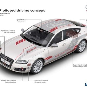 Audi A piloted driving concept