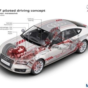 Audi A piloted driving concept