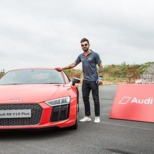 Audi R V Plus Virat Kohli