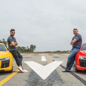 Audi R V Plus Virat Kohli