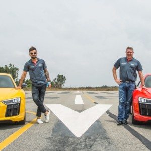 Audi R V Plus Virat Kohli