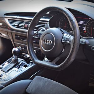 Audi RS Avant steering wheel