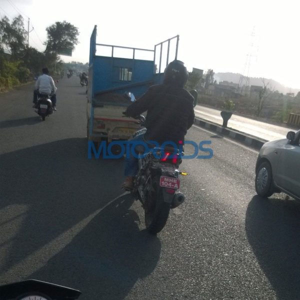 Bajaj CS spied once more