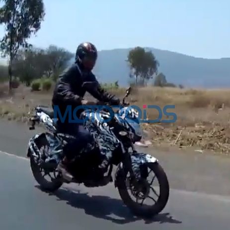 Bajaj Pulsar NS  spy image