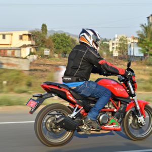 Benelli TNT Review Action Shot