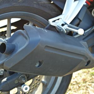 Benelli TNT Review Details Exhaust