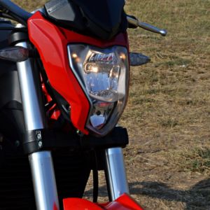 Benelli TNT Review Details Headlight