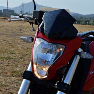 Benelli TNT Review Details Headlight