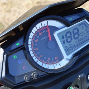 Benelli TNT Review Details Instrument Cluster