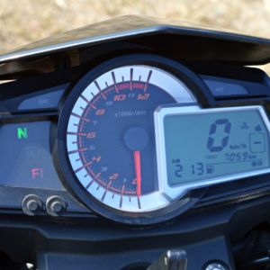 Benelli TNT Review Details Instrument Cluster