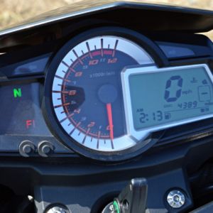 Benelli TNT Review Details Instrument Cluster