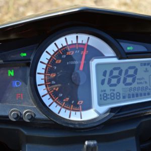 Benelli TNT Review Details Instrument Cluster