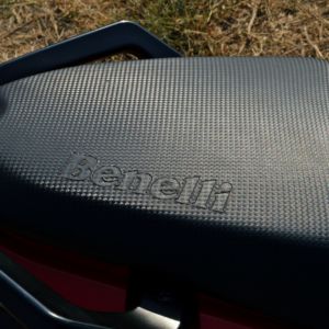 Benelli TNT Review Details Seat