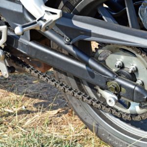 Benelli TNT Review Details Swingarm