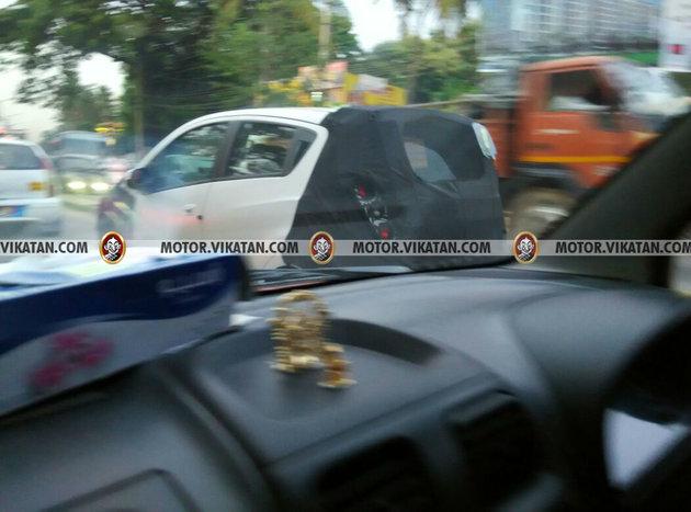 Chevrolet Beat Activ spied (1)