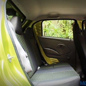 Datsun redi Go rear seat