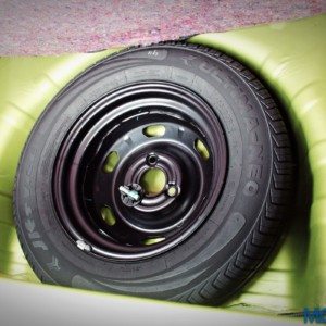 Datsun redi Go spare tire