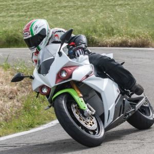 Energica Ego  action