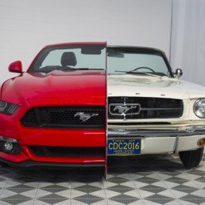 Ford Mustang side by side
