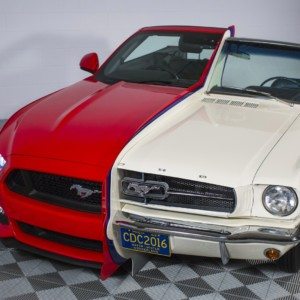 Ford Mustang side by side